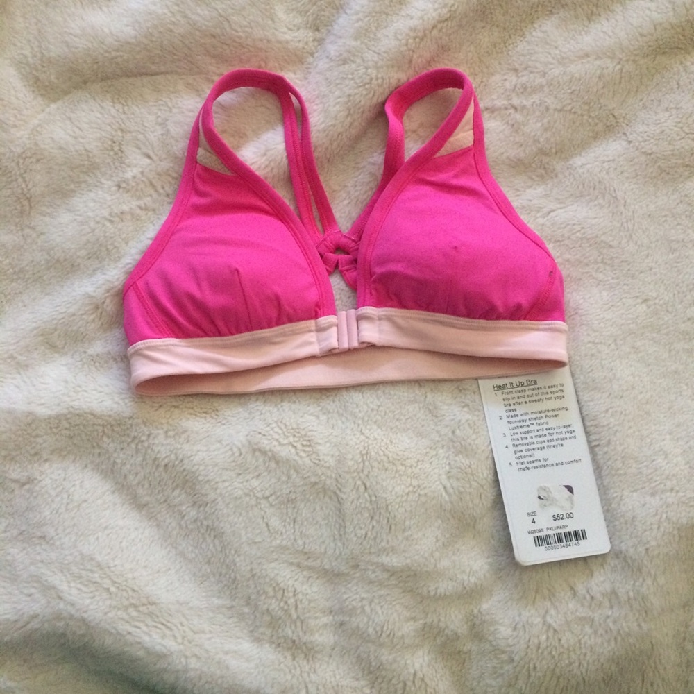 pink lululemon bra